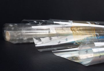 Пленка с рисунком "Роза большая" 700мм/15м/400гр 40мкм (10шт)
