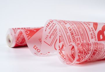 Пленка с рисунком "Газета" 700мм/7,5м/200гр 40мкм (10шт)