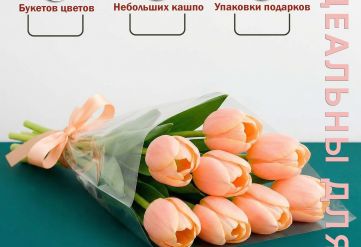 БОПП пакет трапеция 17х33(8)см 25мкм (1000шт)